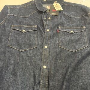 Levi's Classic Indigo Denim Shirt